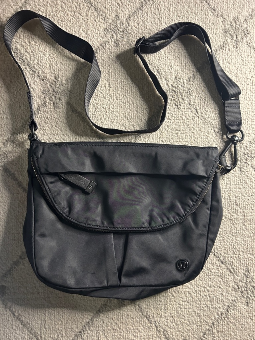 lululemon athletica Black All Night Festival Bag